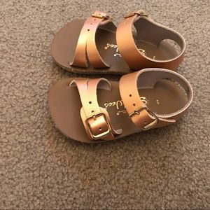 Rose Gold Saltwater Sandals